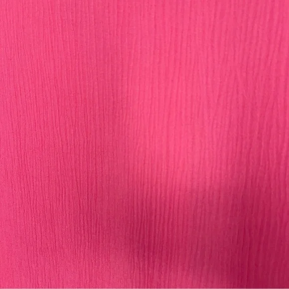 ALFRED DUNNER VINTAGE Fuchsia Pink Short-Sleeve Blazer Blouse, Size 18 - Picture 6 of 7